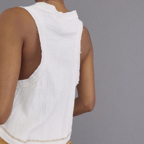 Urban Outfitters Mikey Woven tank top NWT - Picture 2 of 10